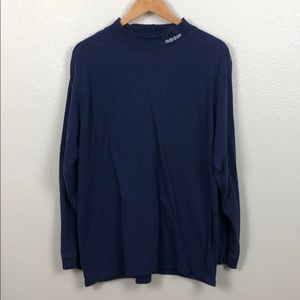 Vintage Made In USA Adidas Mock Turtleneck Shirt